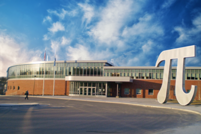 Henry Abbott Technical High School exterior shot